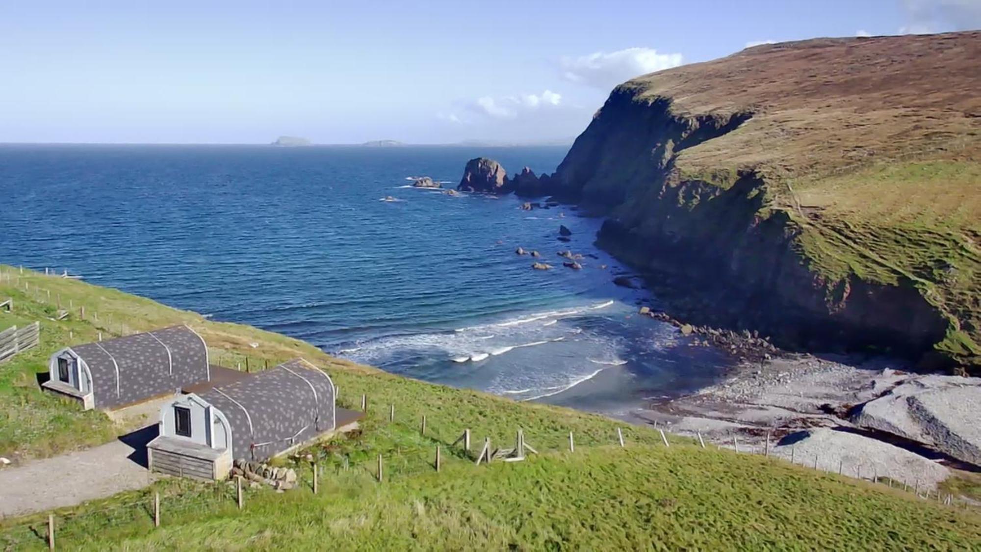 Seapods - Isle Of Lewis - Luxury En-Suite Pods On The Edge Of The Atlantic Ocean Aird Uig Bagian luar foto