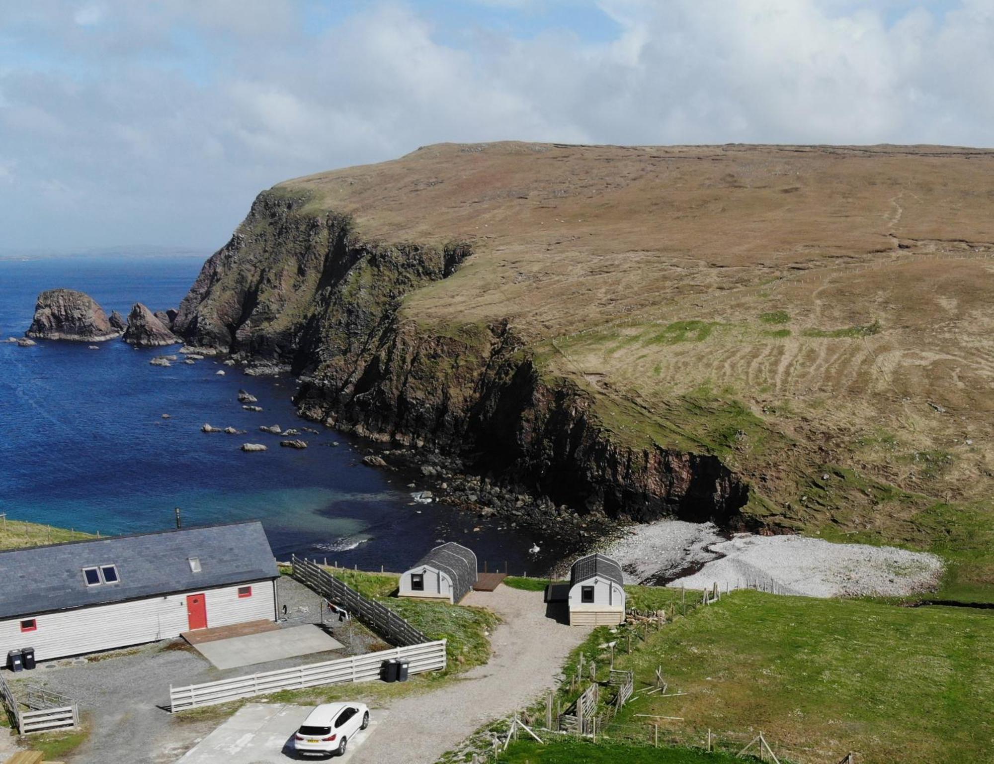 Seapods - Isle Of Lewis - Luxury En-Suite Pods On The Edge Of The Atlantic Ocean Aird Uig Bagian luar foto