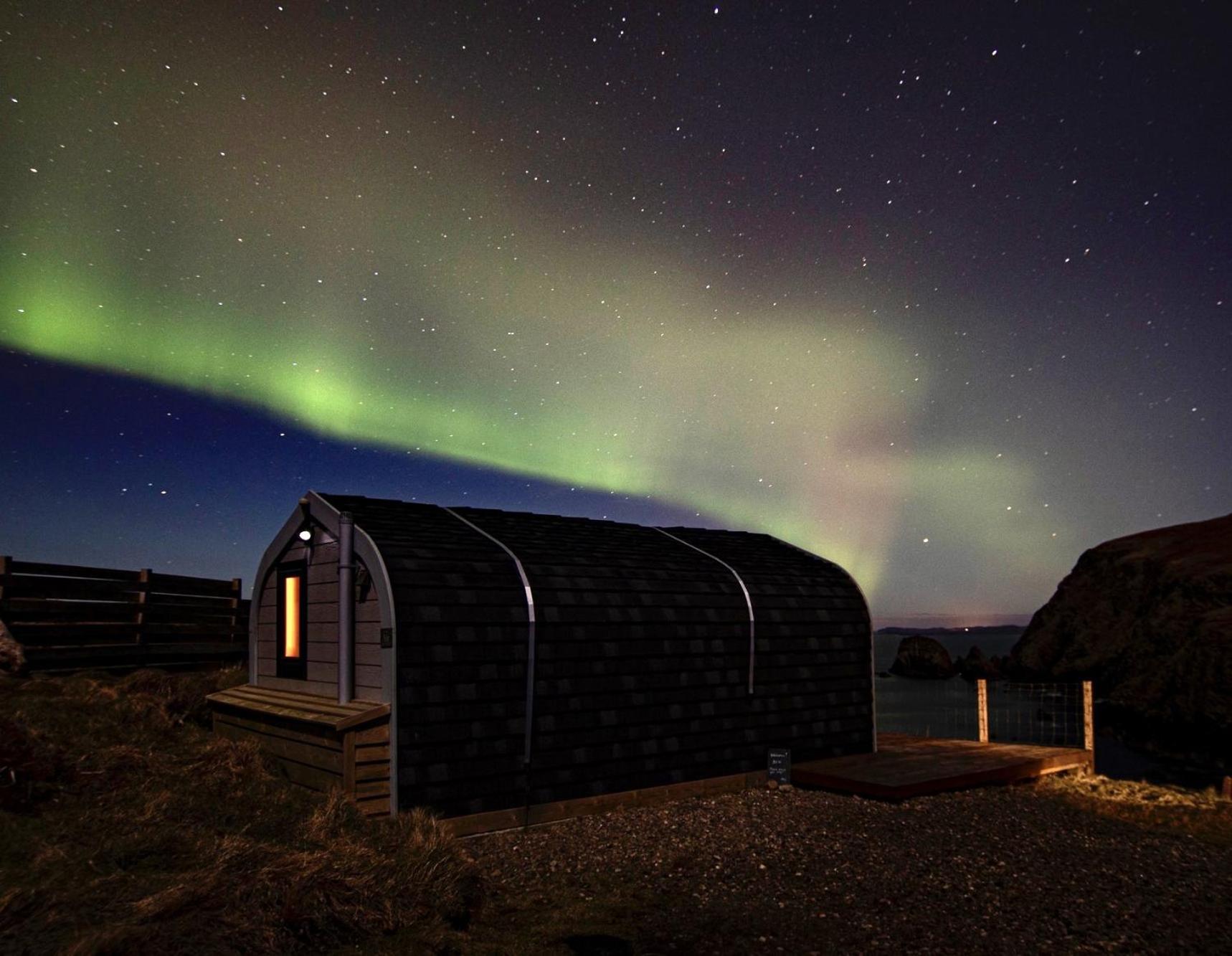 Seapods - Isle Of Lewis - Luxury En-Suite Pods On The Edge Of The Atlantic Ocean Aird Uig Bagian luar foto
