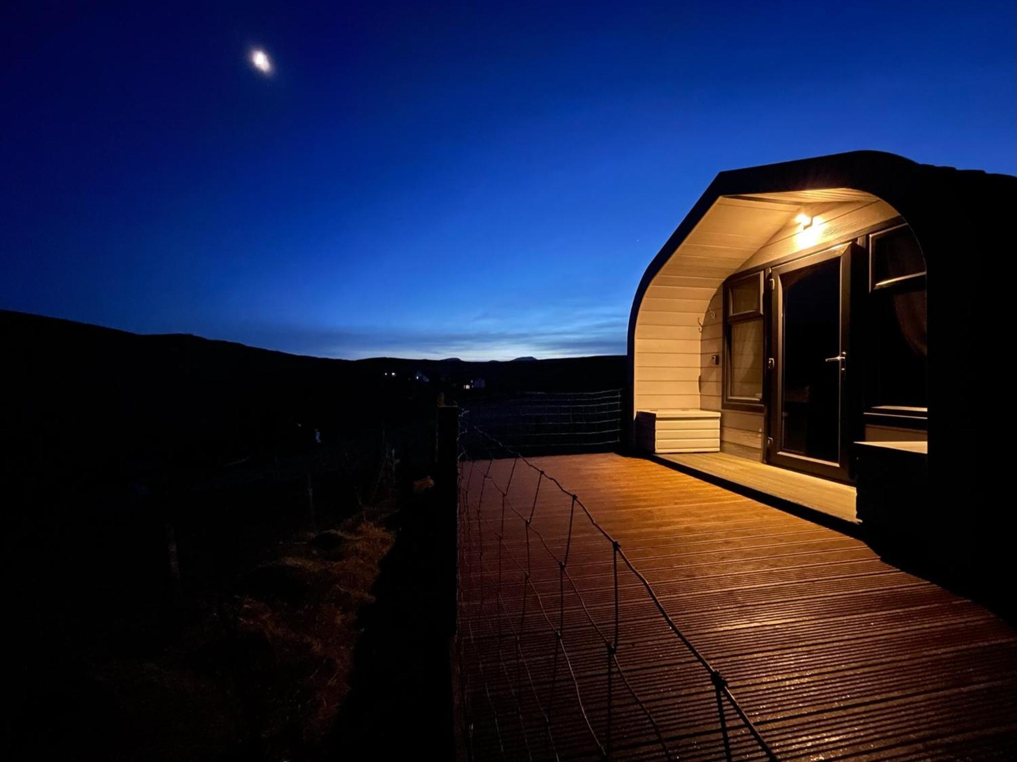 Seapods - Isle Of Lewis - Luxury En-Suite Pods On The Edge Of The Atlantic Ocean Aird Uig Bagian luar foto