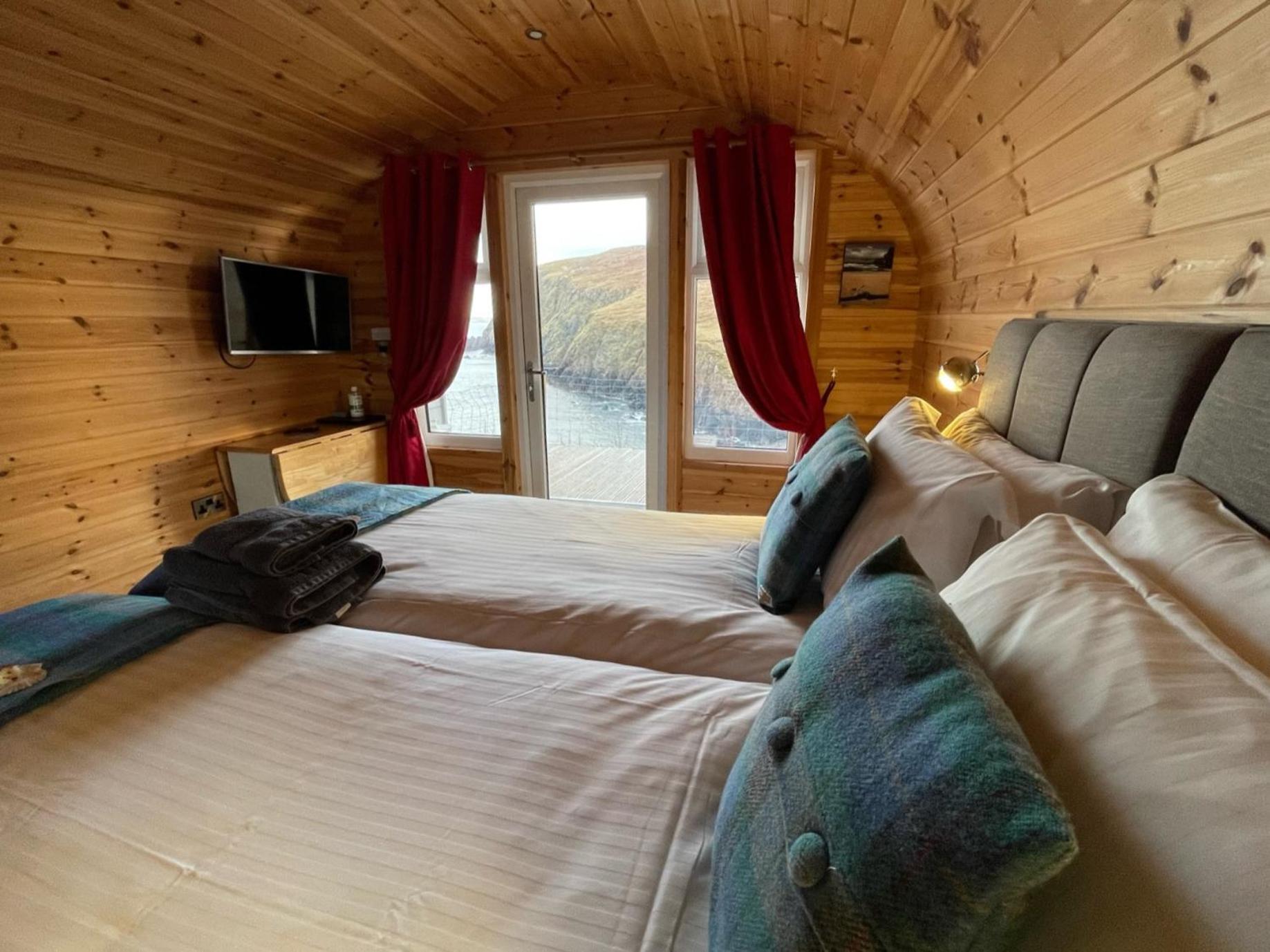 Seapods - Isle Of Lewis - Luxury En-Suite Pods On The Edge Of The Atlantic Ocean Aird Uig Bagian luar foto