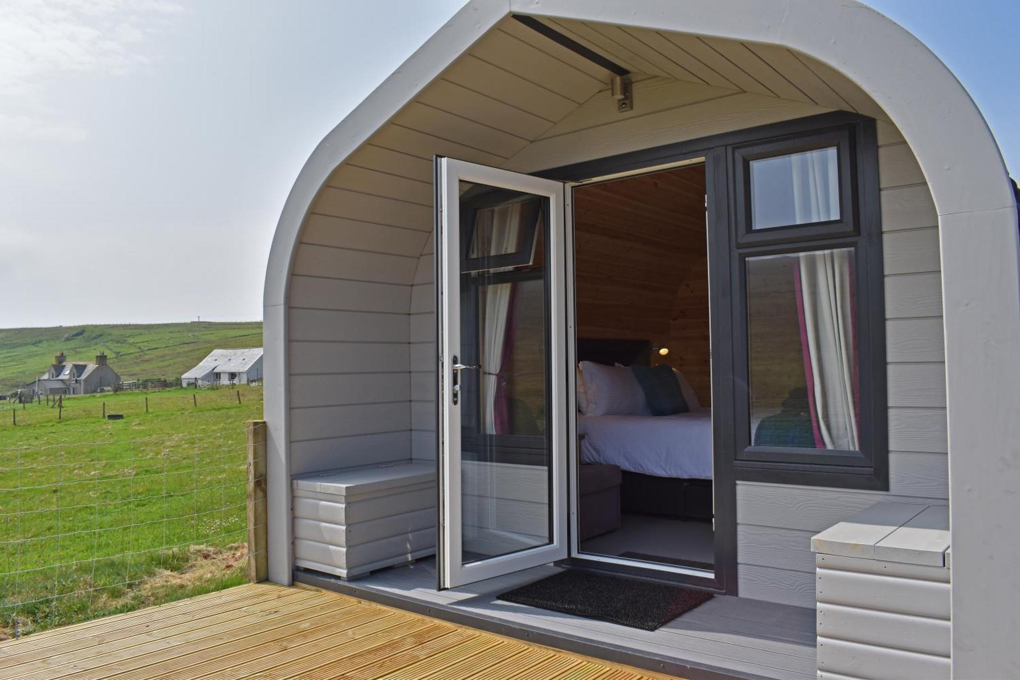 Seapods - Isle Of Lewis - Luxury En-Suite Pods On The Edge Of The Atlantic Ocean Aird Uig Bagian luar foto