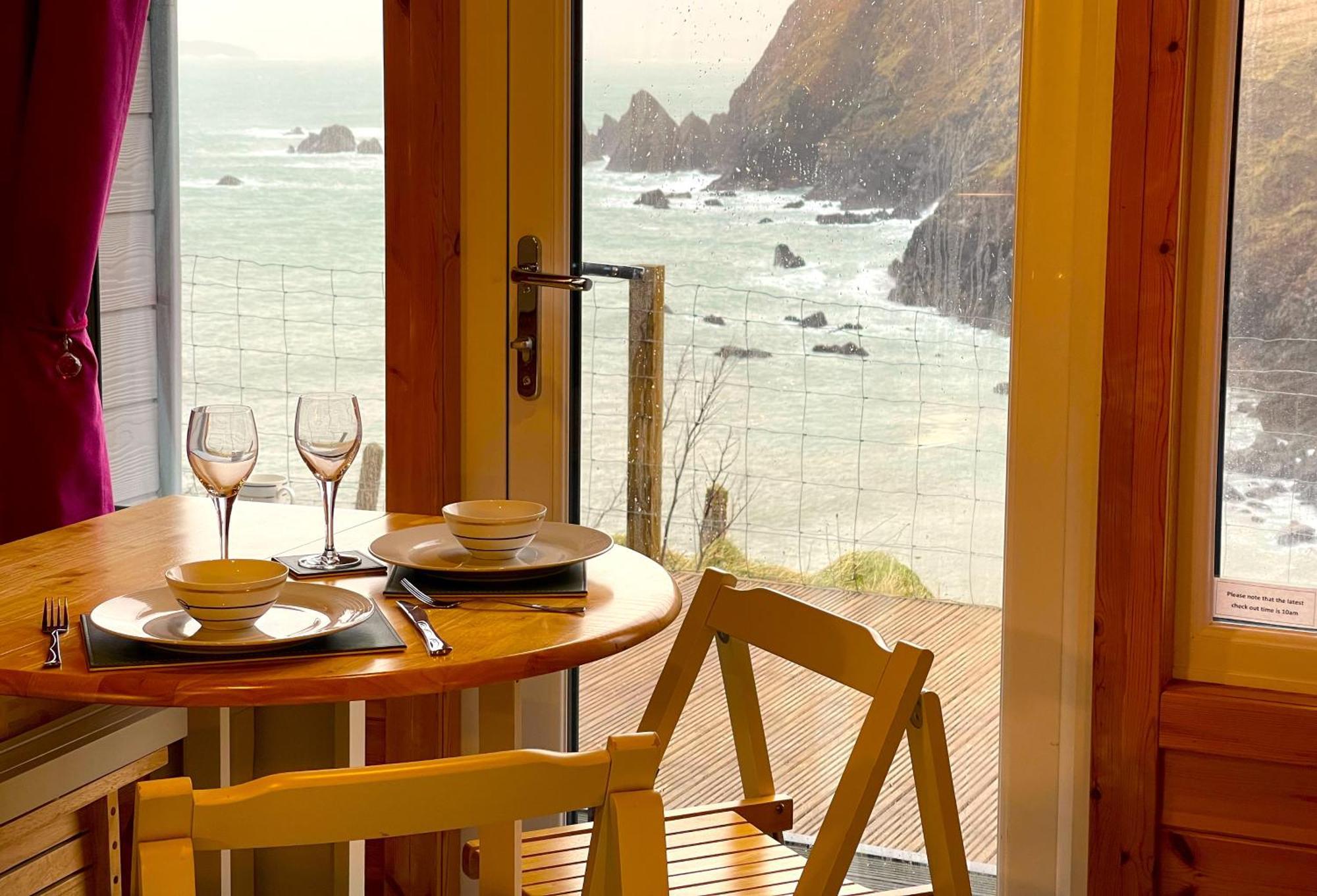 Seapods - Isle Of Lewis - Luxury En-Suite Pods On The Edge Of The Atlantic Ocean Aird Uig Bagian luar foto