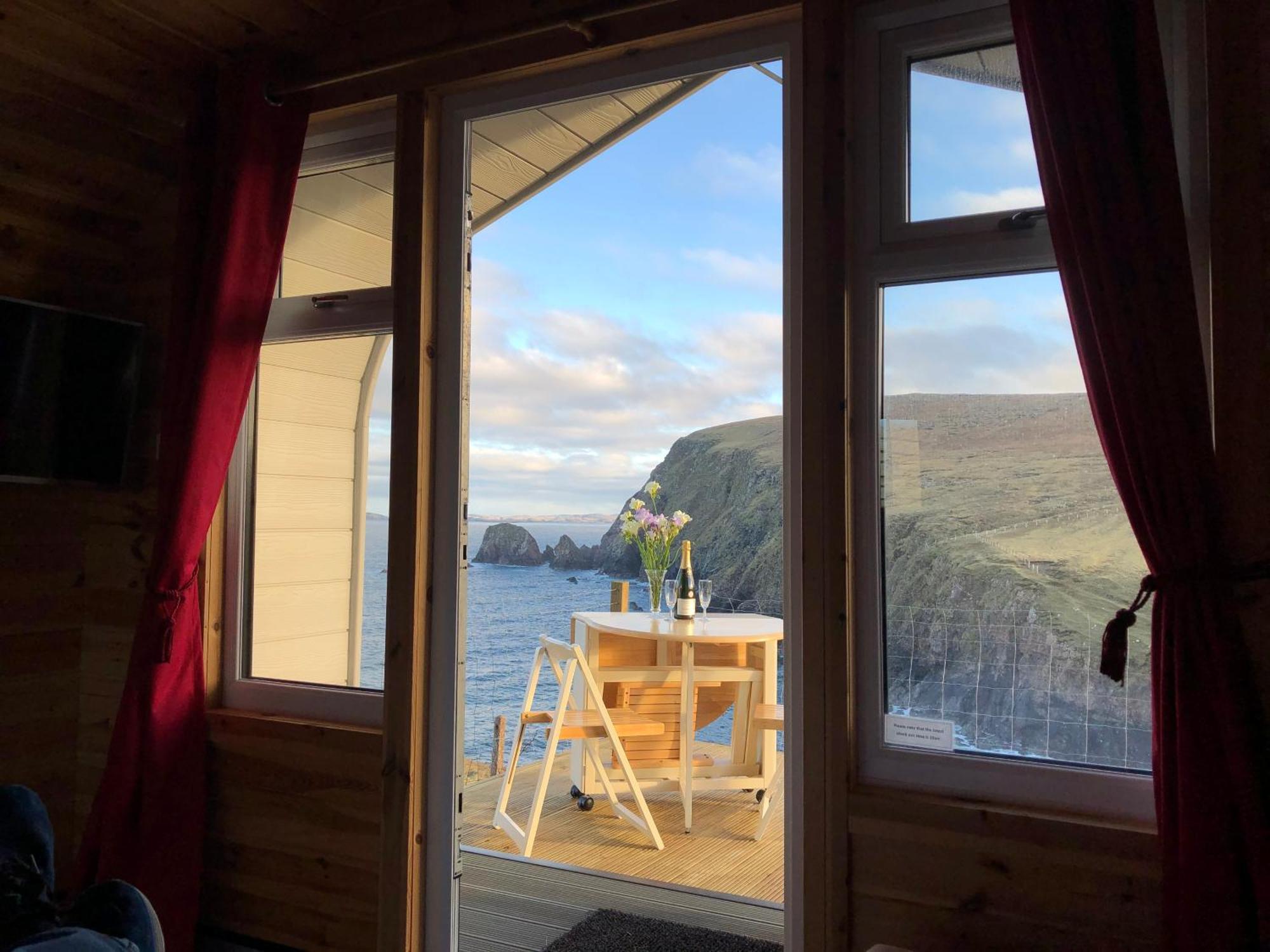 Seapods - Isle Of Lewis - Luxury En-Suite Pods On The Edge Of The Atlantic Ocean Aird Uig Bagian luar foto