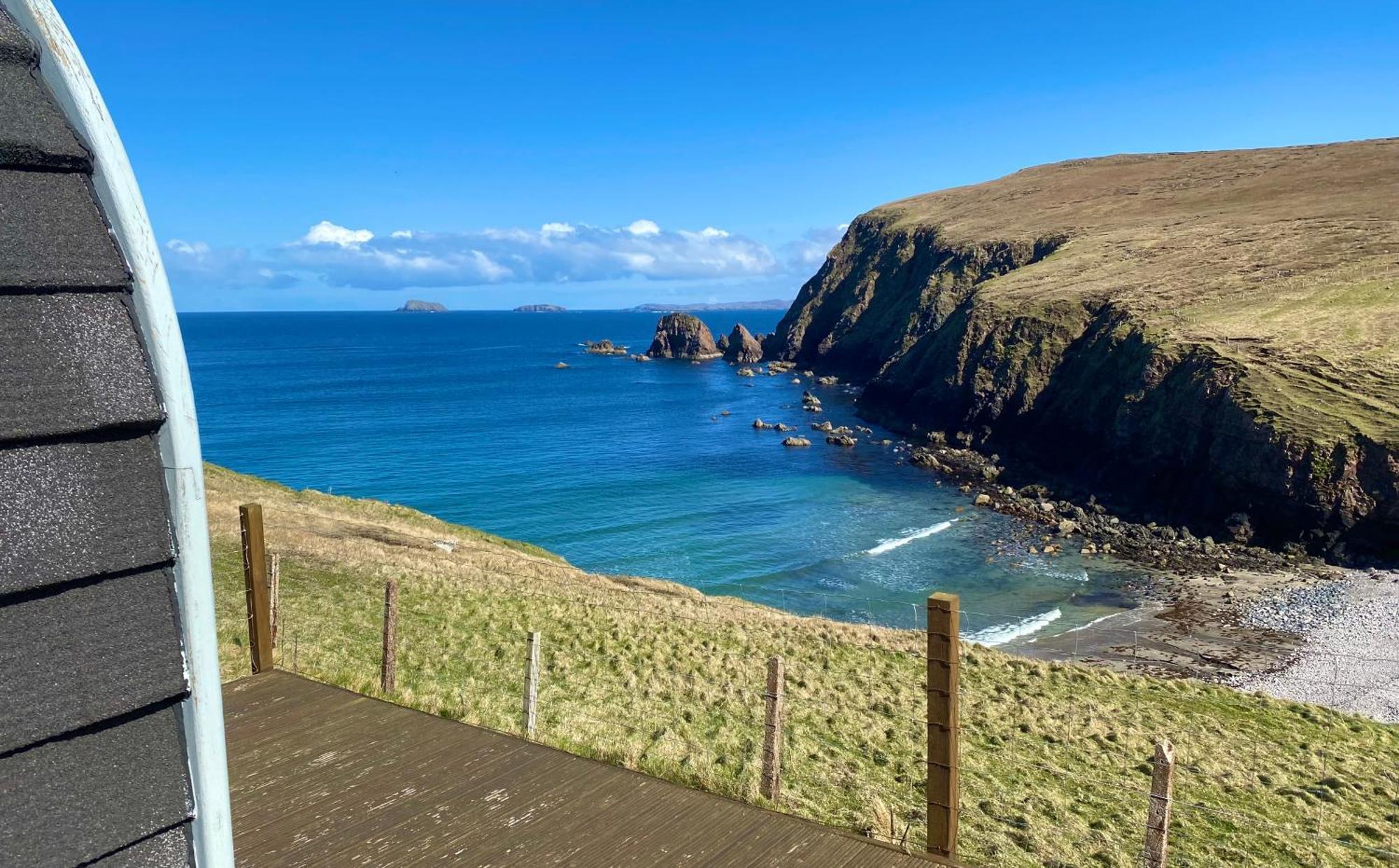 Seapods - Isle Of Lewis - Luxury En-Suite Pods On The Edge Of The Atlantic Ocean Aird Uig Bagian luar foto